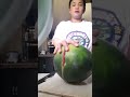 Cutting watermelon is    #cutting                                                    #watermelon