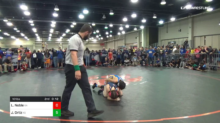101 Lbs Quarterfinal Lindsey Noble Team Georgia Vs...