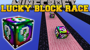 Minecraft: EPIC SPIRAL LUCKY BLOCK RACE - Lucky Block Mod - Modded Mini-Game