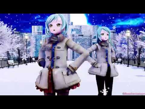 【バンドリMMD】愛言葉Ⅲ【氷川　紗夜＆日菜】