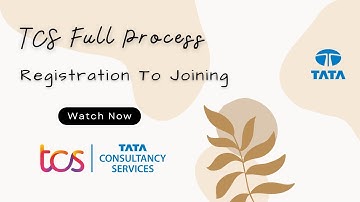 TCS 2022 Full process Register to Joining | Steps involved in TCS Joining | TCS Hiring Process | TCS