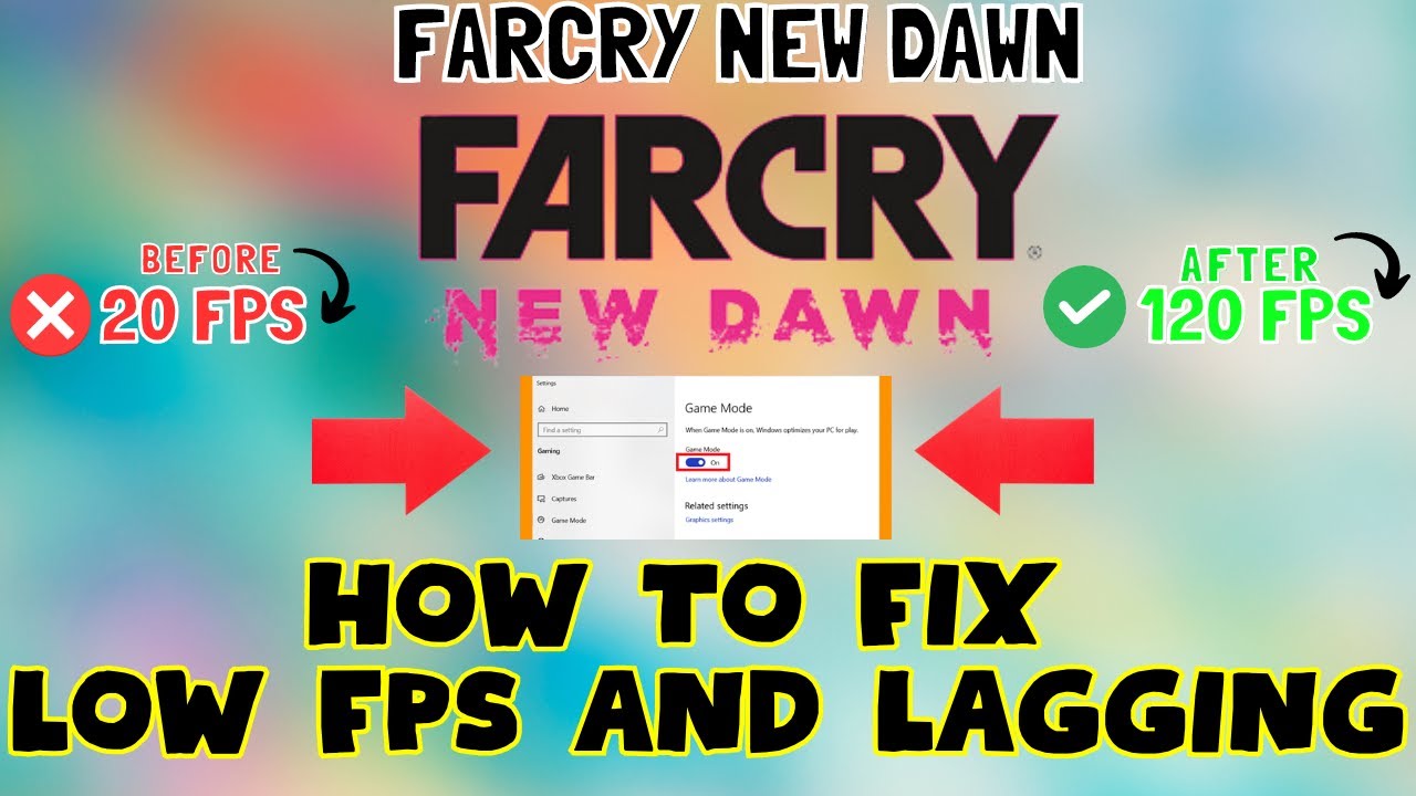 How to Fix FARCRY NEW DAWN Low FPS / Lagging issue 2023 {100% Working}