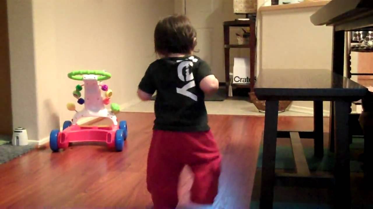 The constant pitter patter of little feet in our home YouTube