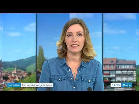 Inauguration Emmaüs Connect Strasbourg - Reportage France 3 Grand Est 1