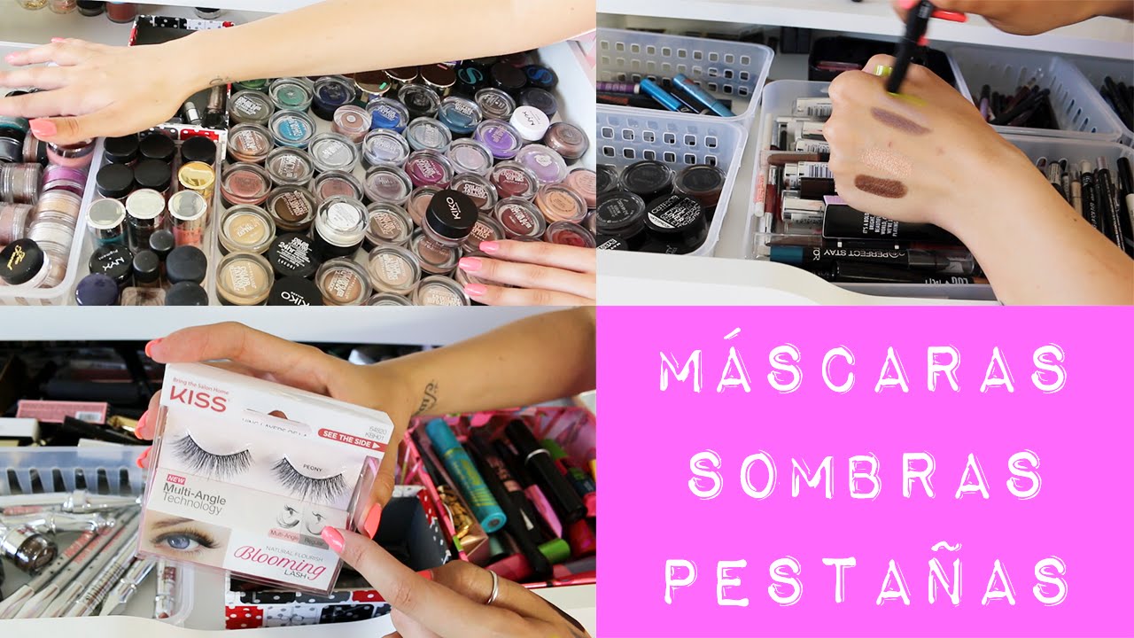 Decluttering Máscaras, Sombras en crema...