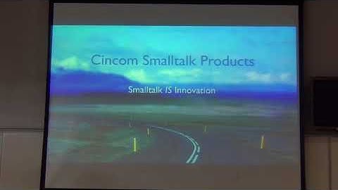 Cincom Smalltalk Roadmap 2017