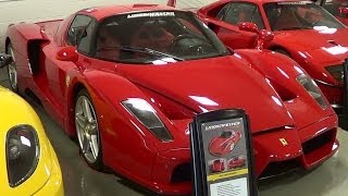 A 2003 ferrari enzo i shot while on visit to the private car
collection of ken lingenfelter.....this was voted one best 6 in
world......