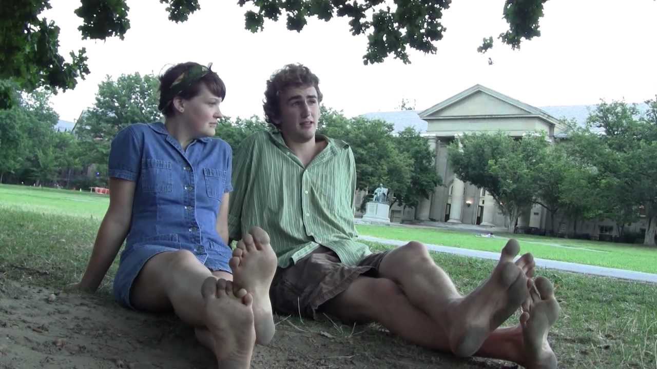 College Guy Feet