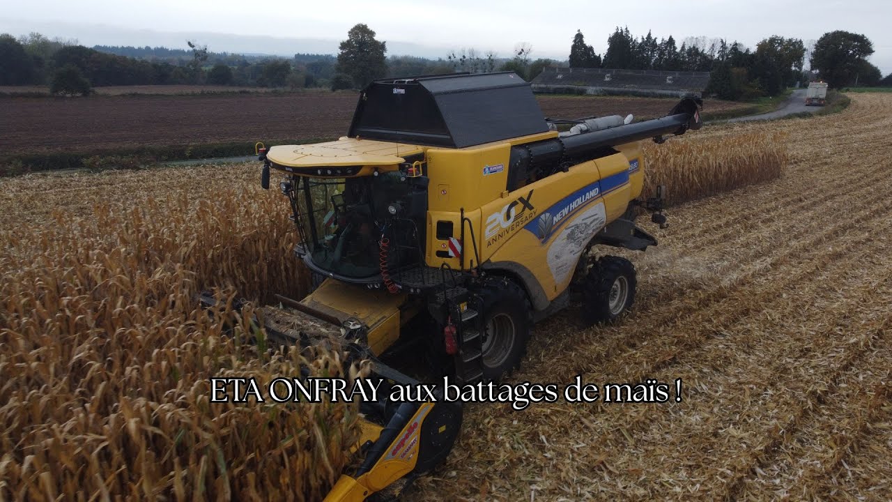 Moisson maïs grain 2025 / ETA ONFRAY