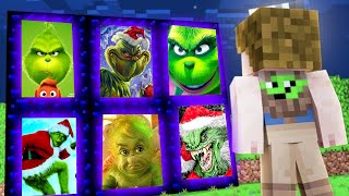 J'AI TROUVÉ LES PORTAILS SECRETS AU GRINCH SUR MINECRAFT ! Monstre , Bébé , Horreur !