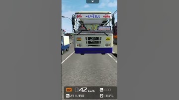 GSRTC new bs6 bus livery add ravi gaming #short #video #like #share #subscribe