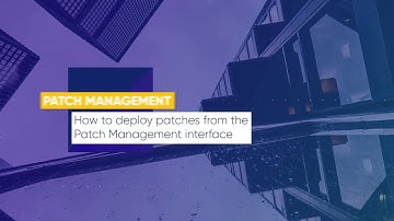 How to Deploy Patches from the Patch Management Interface | ITarian
