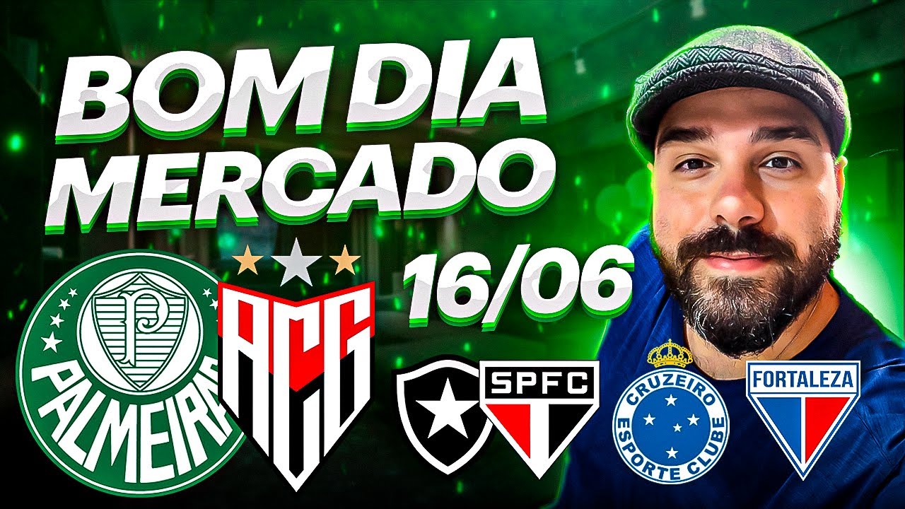 Planejamento de Trade Esportivo 16/06 – Palmeiras x Atlético GO, Cruzeiro e Brasileirão Serie A #BDM