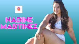 Nadine Martinez 🇺🇸...| American Curvy Plus-sized Model | Beautiful Fashion Model | Wiki Biography
