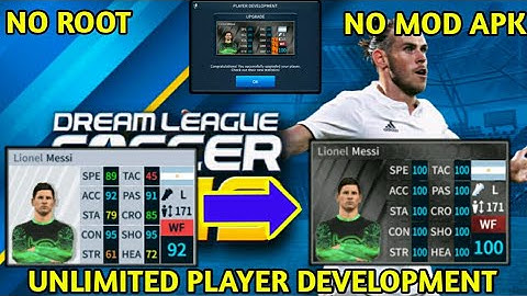 How To Get Unlimited Player Development In Dream League Soccer 2019-Android-IOS[NO ROOT-NO Download]
