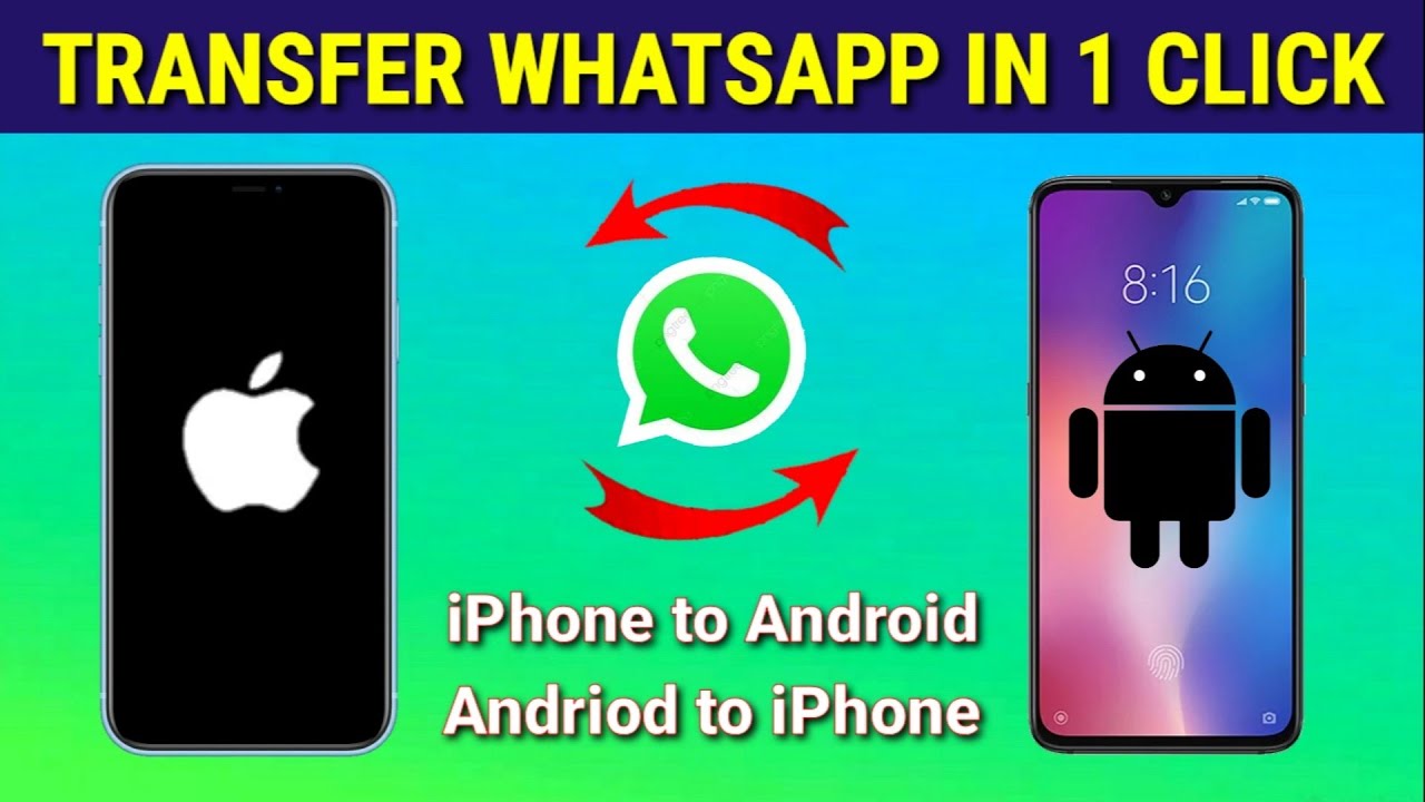 How to transfer WhatsApp data from iPhone to Android phone ...