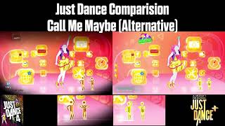 Just Dance Comparision: Call Me Maybe Alternative