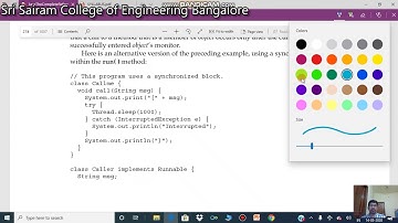 LectureVideo 18CS45 Module4 Synchronization- 2 Reji Thomas
