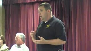 Vinton County Sheriff Candidates Respond During a Question and Answer Session