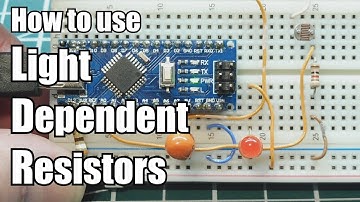 How to use Light Dependent Resistors / Arduino Nano