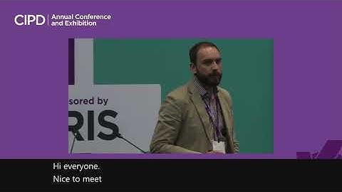 First Advantage Presentation at CIPD Annual Conference and Exhibition