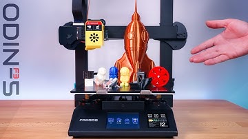 Fokoos Odin-5 F3 -  Folding 3D Printer - Unbox & Setup