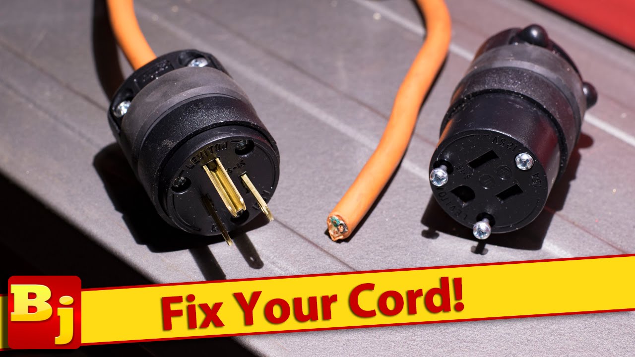 How to Replace Cord Ends - YouTube
