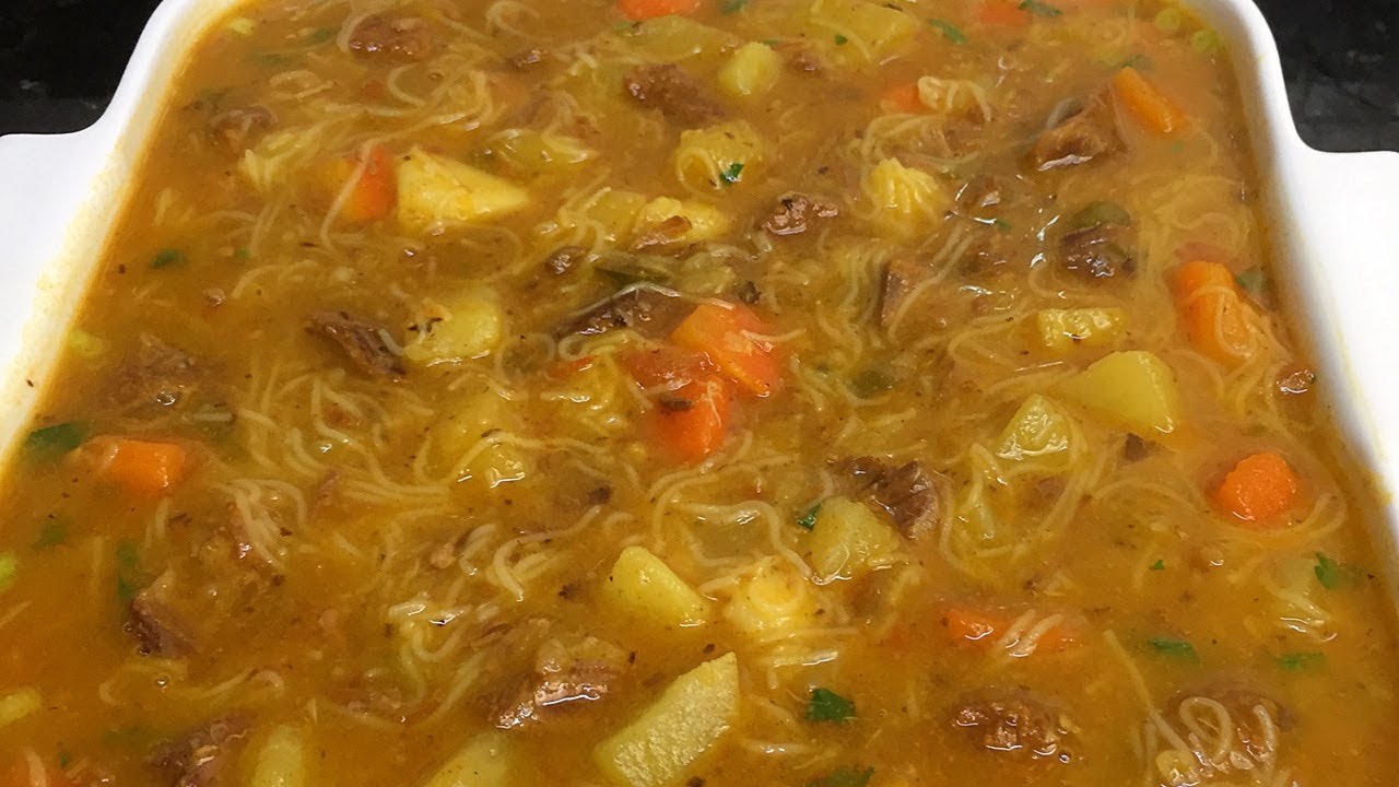 SOPA DE  LEGUMES E CARNE É A MAIS GOSTOSA E SABOROSA QUE JÁ COMI – Receitas da Josi