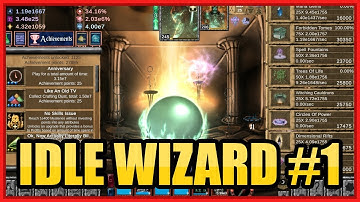 Idle Wizard Gameplay Walkthrough - Part 1 | Starting Out Strong!