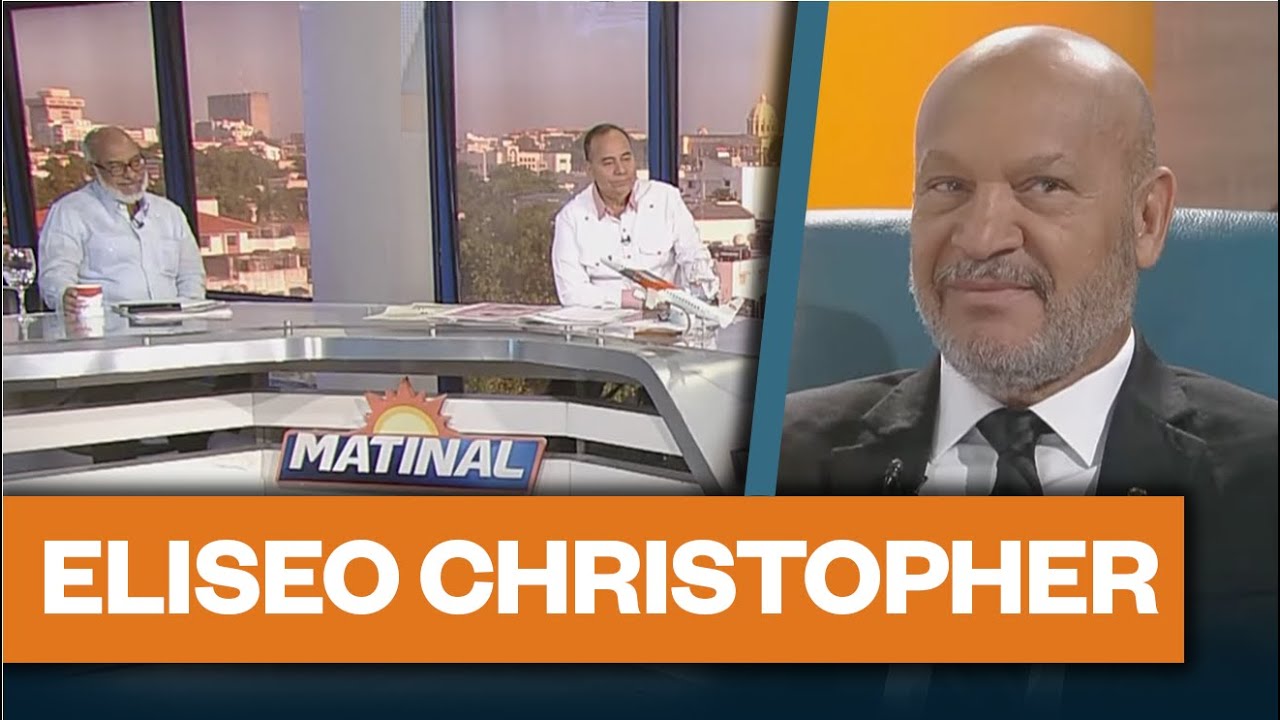 Eliseo Christopher, Presidente de la COPYMECON | Matinal