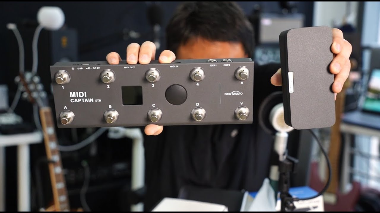 PAINTAUDIO MIDI CAPTAIN MINI 6 // FOOT CAPTAIN (UNBOXING