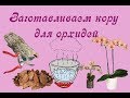 Заготавливаем сосновую кору для орхидей