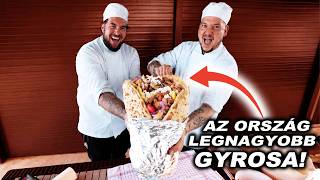 KAJAFLESSEK!! ORIAS GYROST CSINÁLTUNK! 😱🇬🇷🌯