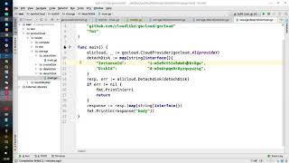 GoCloud - Ali-cloud storage - detach disk screenshot 4
