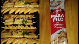 أسهل وأسرع بريوات وسيكار  ب Masa filo(الورقة ) د MERCADONA