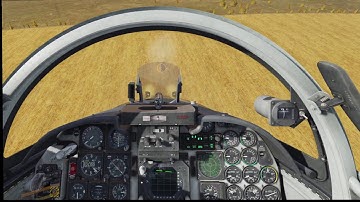 DCS VR: Stabilization test (no zoom/cropping)