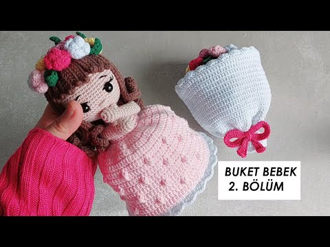 Sürpriz Bebek yapımı 2.Bölüm (amigurumi doll tutorial)English subtitle