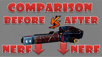 Quarker before vs after the nerf test server war robots