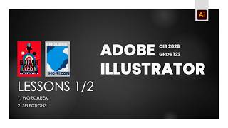 Adobe Illustrator Classroom in a book 2026 Lessons 1 and 2