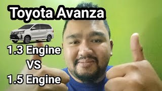 Toyota Avanza 1.3 Engine VS 1.5 Engine . Unit Price, Engine Power, Fuel Consumption