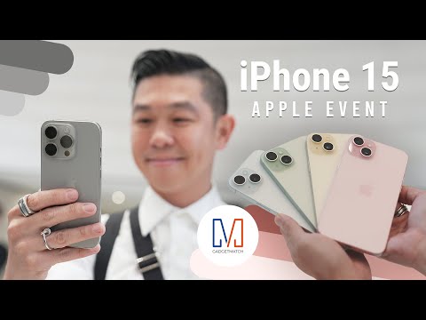 iPhone 15 and iPhone 15 Pro HANDS-ON!