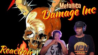 FIRST TIME HEARING METALLICA "DAMAGE INC" REACTION | Asia and BJ