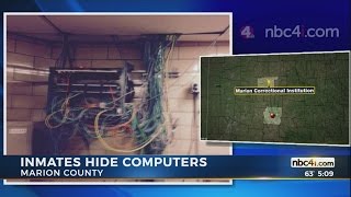 Marion Prison inmates built networked computers, hid them in ceiling to commit crimes