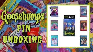 Goosebumps Mystery Pins Unboxing!