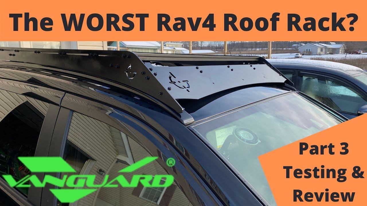 Toyota Rav4 Vanguard Roof Rack Review. Horrible Noise and Vibration