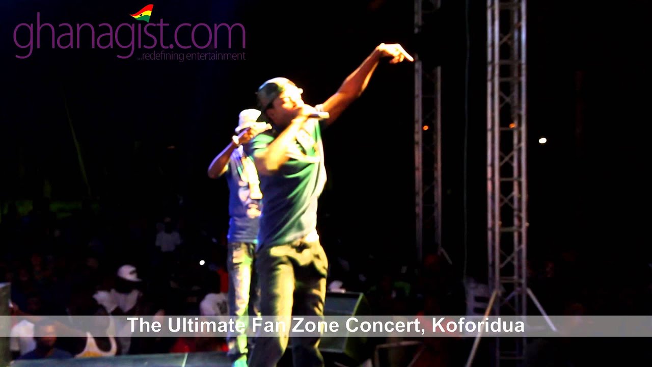 Kwaw Kese performing at Ultimate Fan Zone Concert YouTube