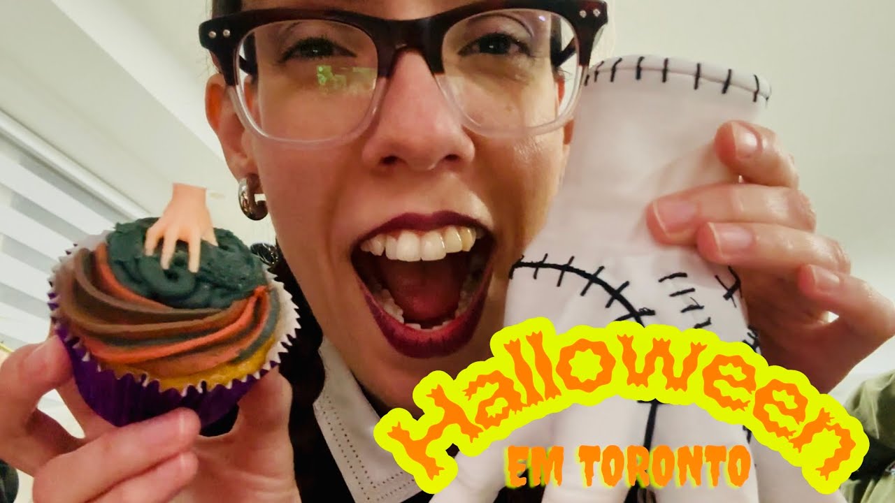 Vlog de Halloween 🦇 | Decorações assustadoras, fantasia de Wandinha e um banho especial!