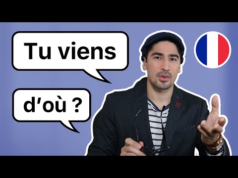 How To Ask "Where Are You From?" In French - Julien Moulin
