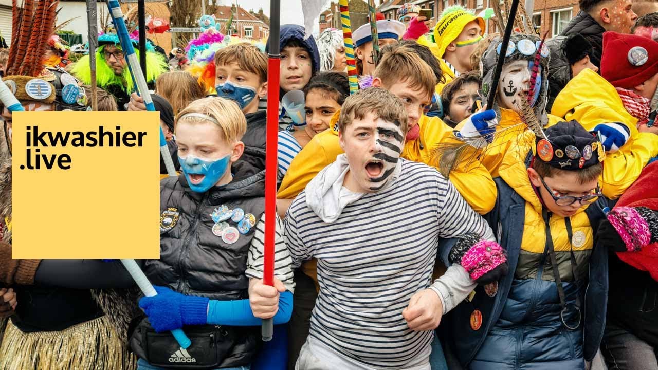 Carnaval enfantin à Coudekerque-Branche / Nieuw-Koudekerke - le Carnaval de Dunkerque 2024