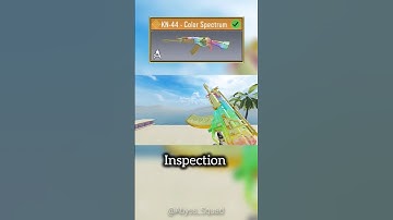 Legendary KN-44 - Color Spectrum In COD MOBILE